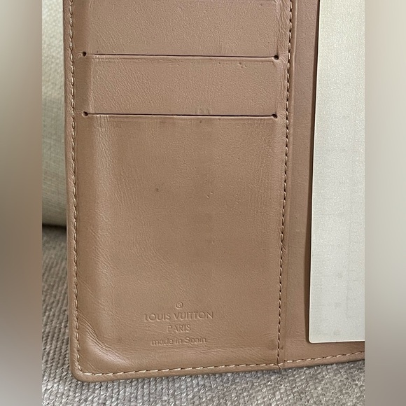 LOUIS VUITTON Agenda Cover PM Monogram Vernis PM/Passport W/LV Ruler⭐️COA⭐️ - Picture 4 of 12